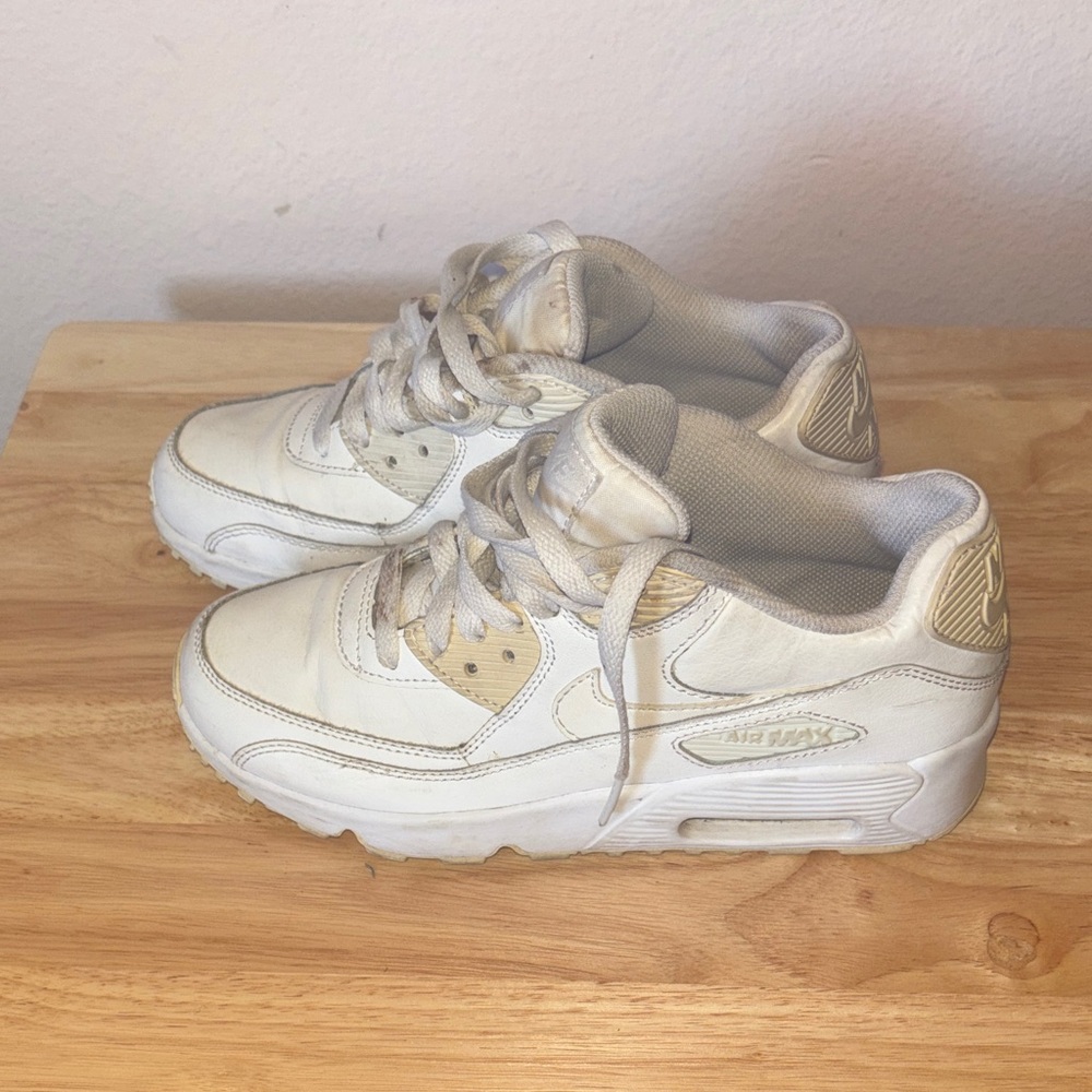 Nike Air Max White Sneakers US Size 4.5 Y